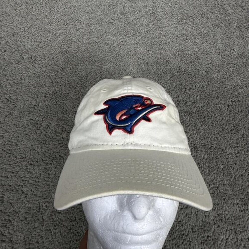 Clearwater Threshers Hat Cap Strap Back Womens One Size White MiLB New Era